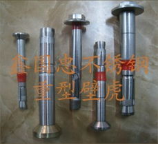 瑞安振武供應(yīng)優(yōu)質(zhì)不銹鋼加長(zhǎng)膨脹螺絲，為建筑材料注入持久穩(wěn)固力量
